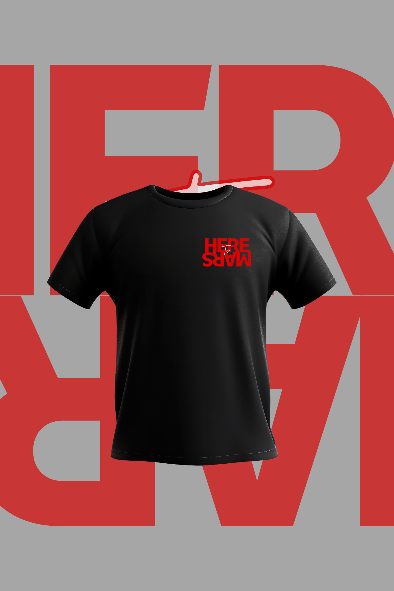 Here To Mars T Shirt