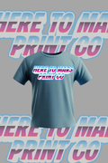 Here To Mars Print co T Shirt